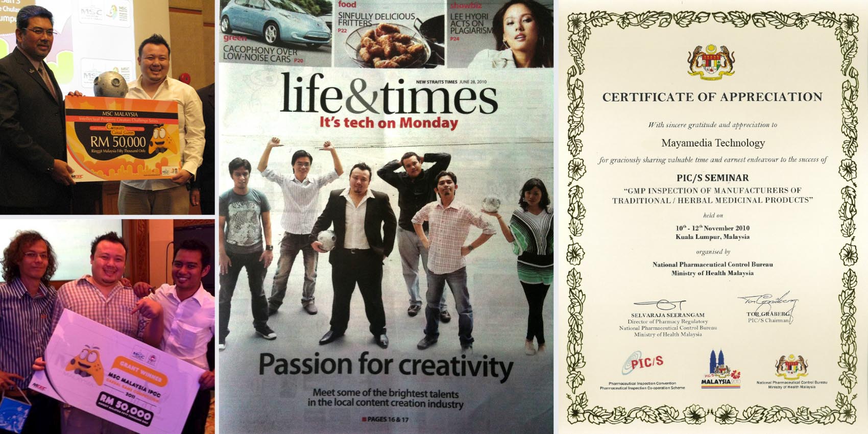 awards grant ipcc winner nst news certification