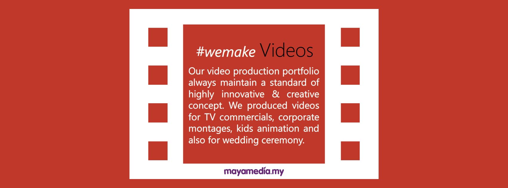 videos tv commercial corporate montage animation wedding